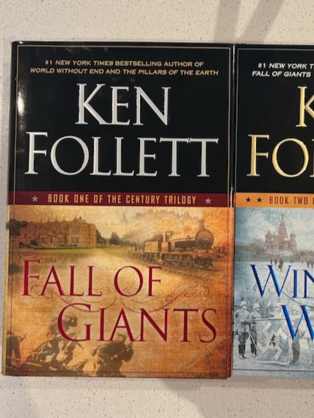 Ken Follett Century Trilogy Books 1 & 2: Fall of Giants & Winter of the World